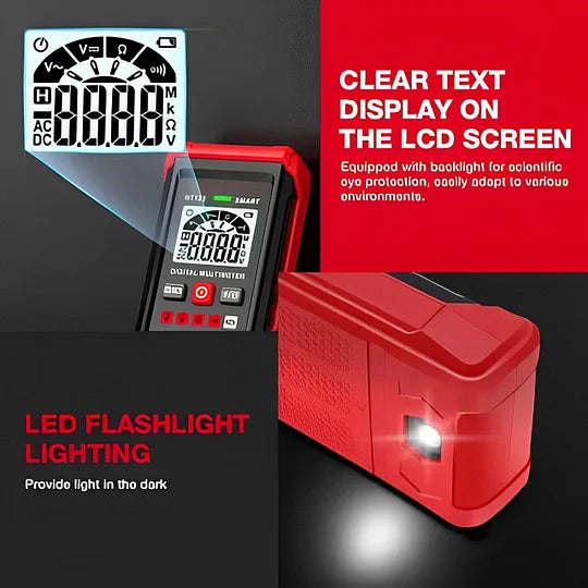 🔍 HT123 Smart Digital Multimeter