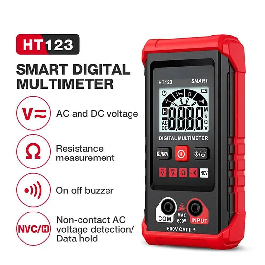 🔍 HT123 Smart Digital Multimeter